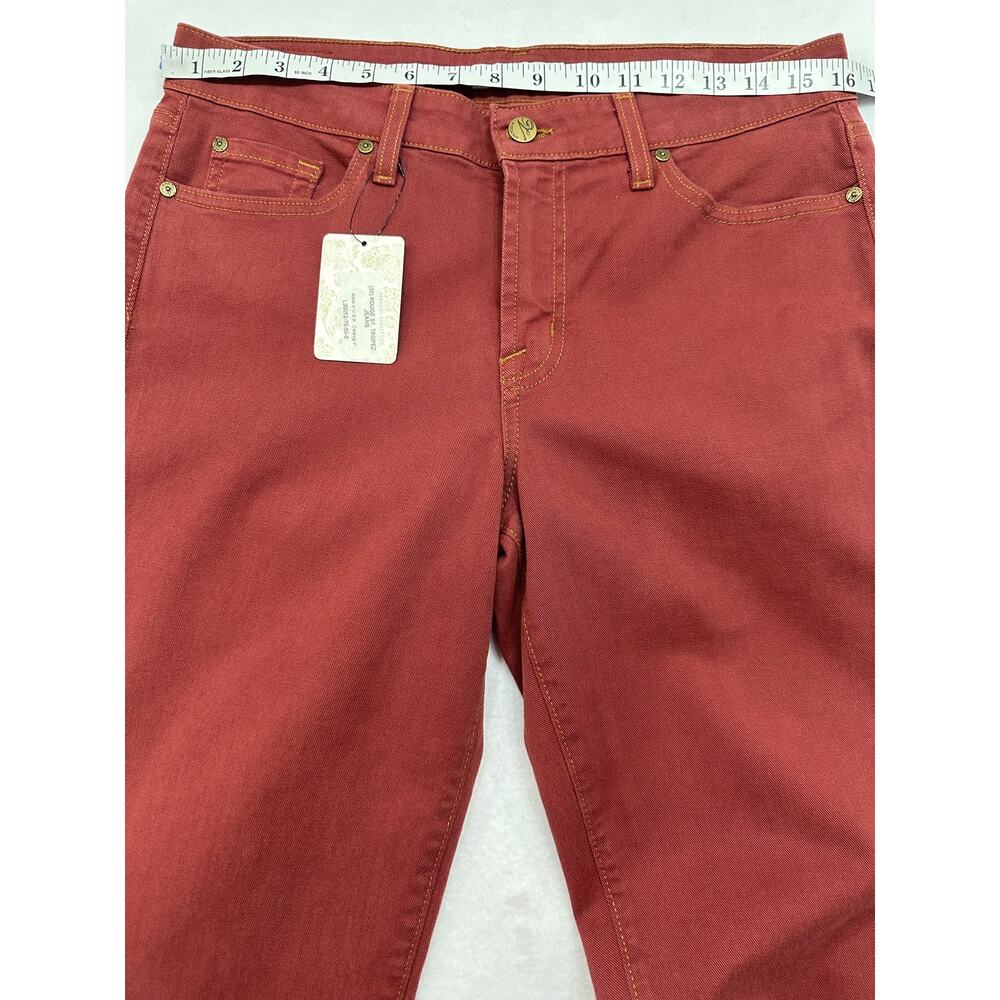 NWT Vizcaino Premium Peruvian Connection St. Tropez Jeans Size 30 Red Tapered - Picture 12 of 15